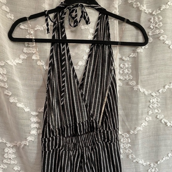Favlux halter stripped jumpsuit size S - Picture 9 of 9